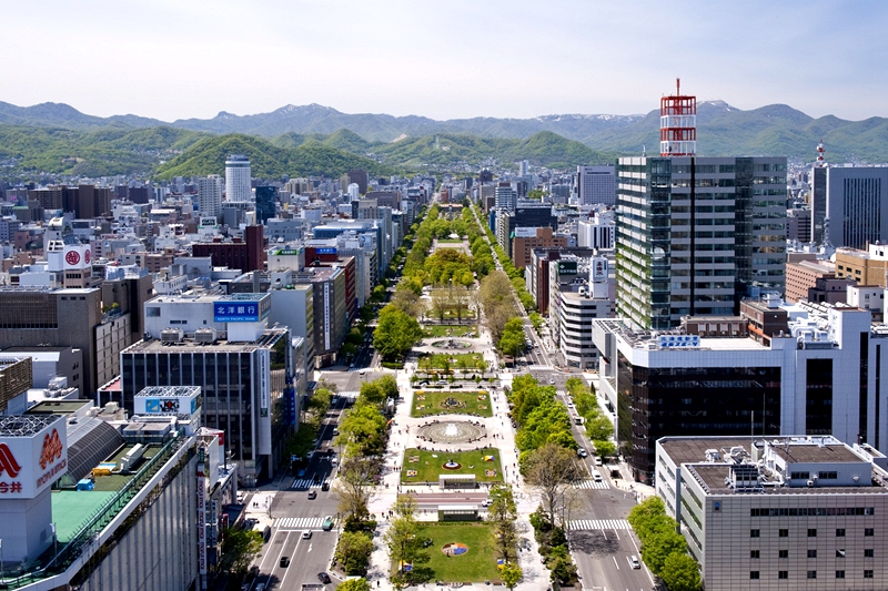 ▲ 札幌市大通公园